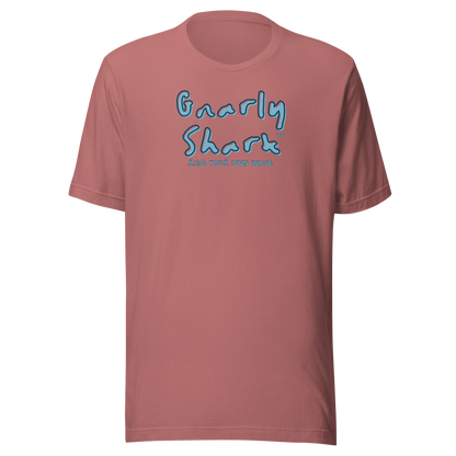 Gnarly Shark RIDE YOUR OWN WAVE T-Shirt Bella + Canvas