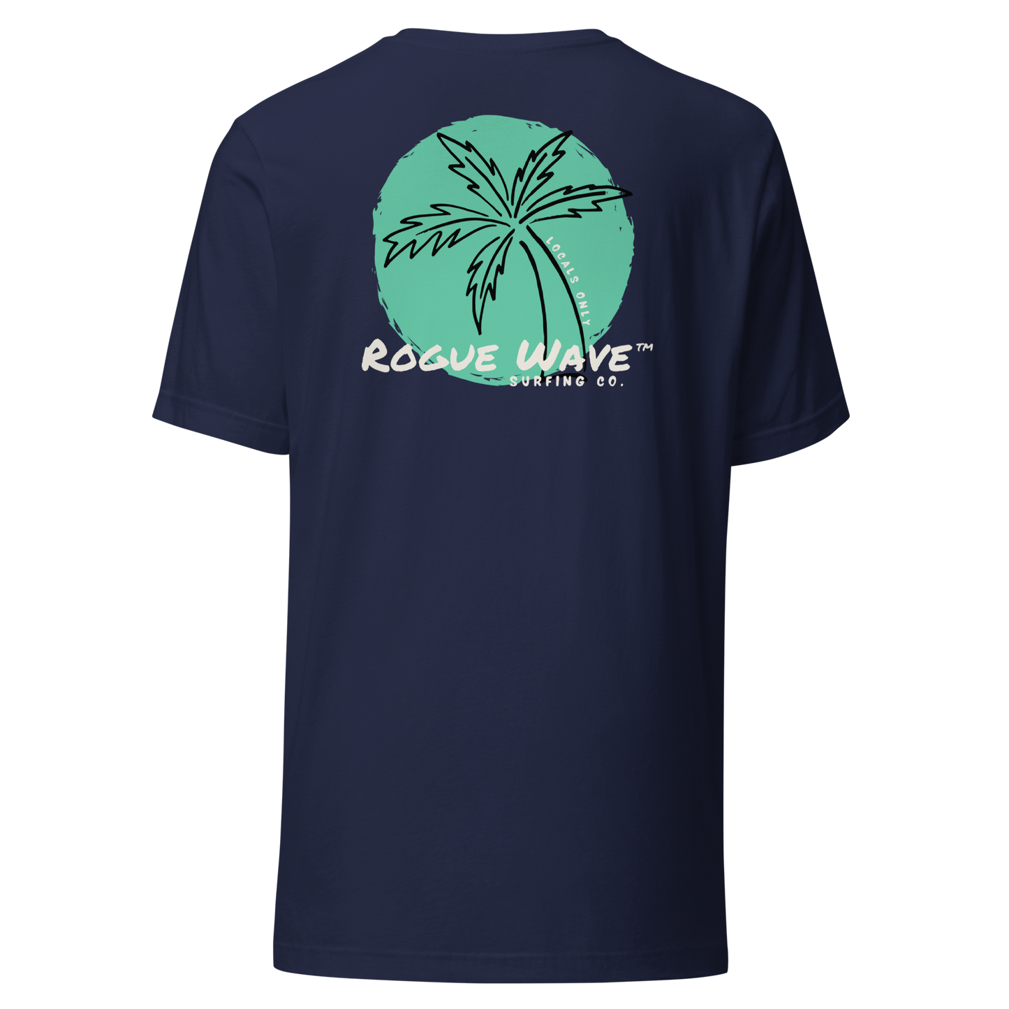 Rogue Wave Surfing Co™ T-shirt - Palm Tree