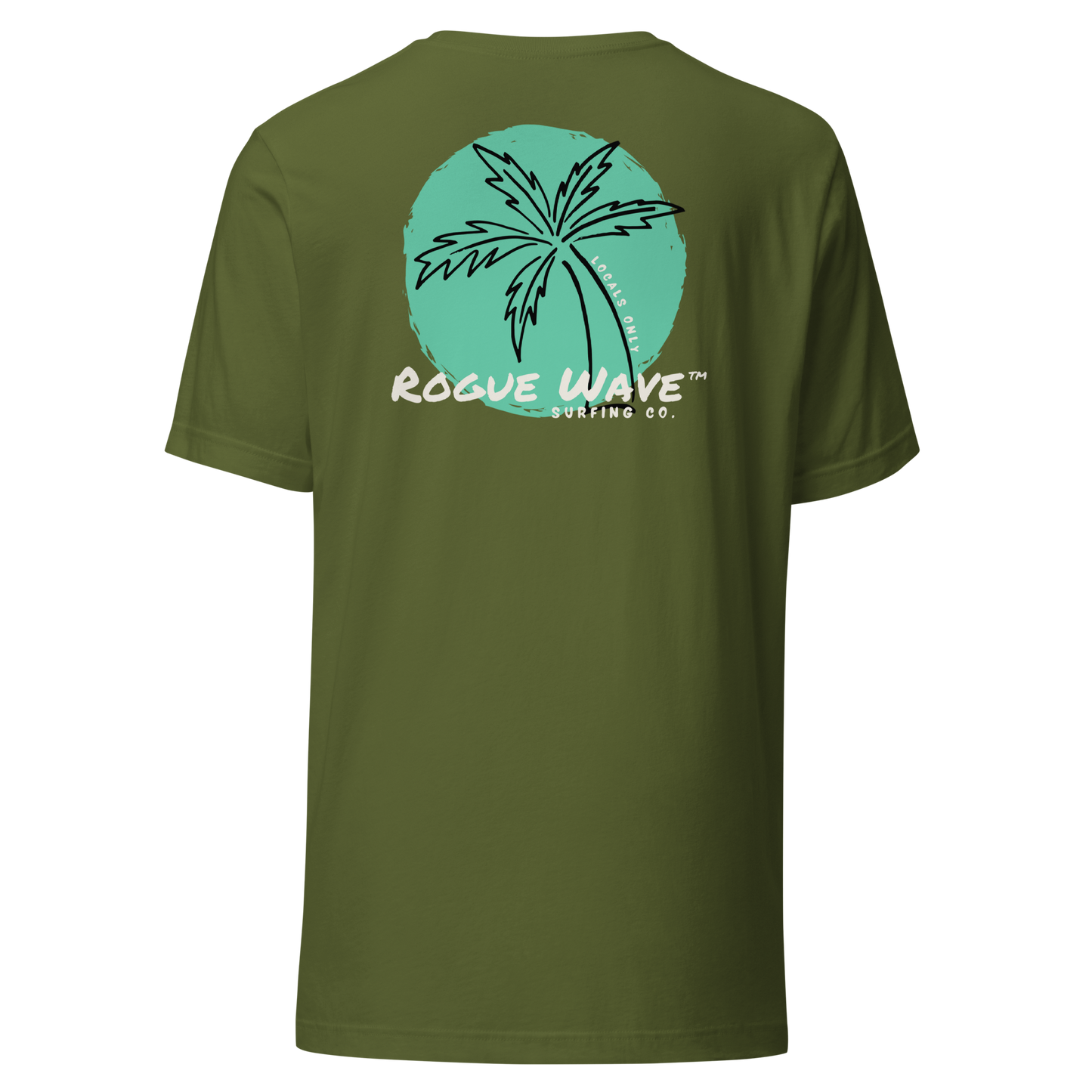 Rogue Wave Surfing Co™ T-shirt - Palm Tree