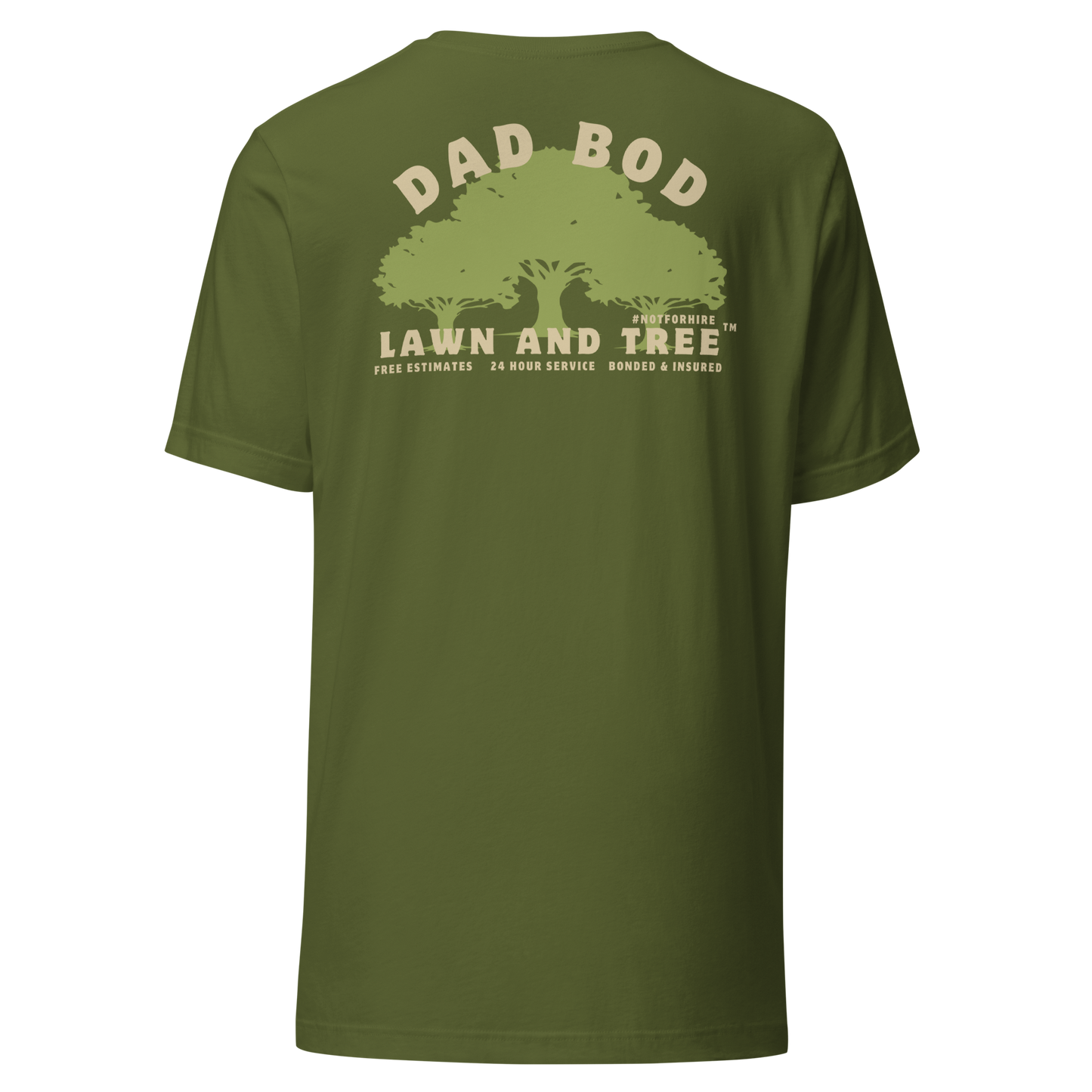 Dad Bod Lawn and Tree™ T-Shirt