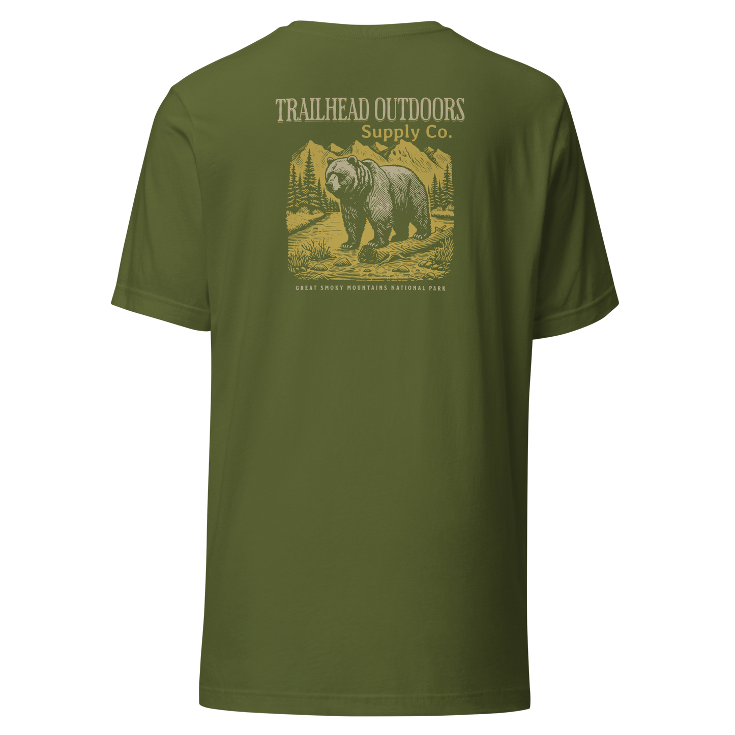 Trailhead Outdoors Supply Co.™ T-Shirt - Great Smoky Mountain National Park Tenessee - Lifestyle Apparel Brands