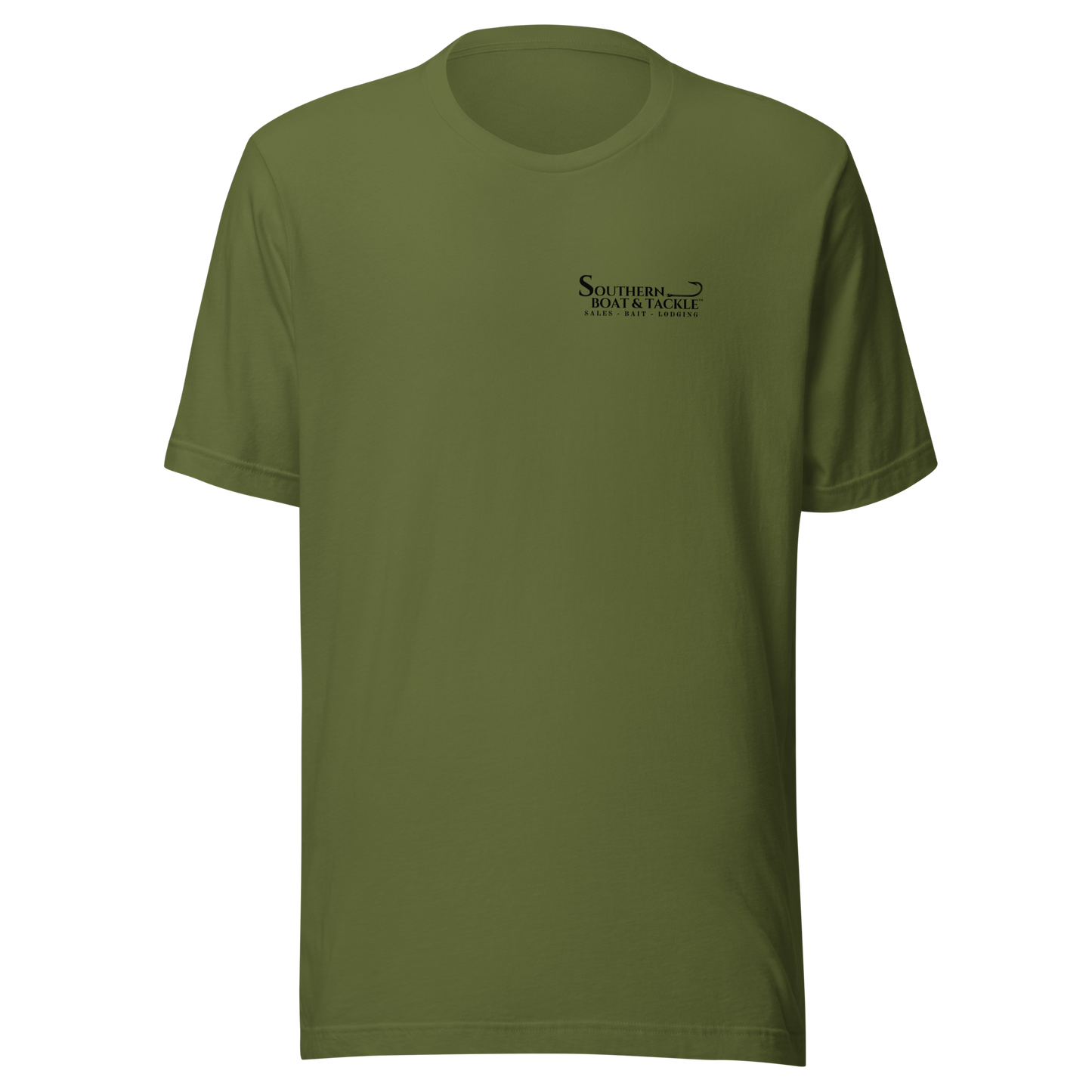 Southern Boat and Tackle - Sales - Bait - Lodging T-Shirt - Fishing - Outdoors - Lifestyle Apparel Brands