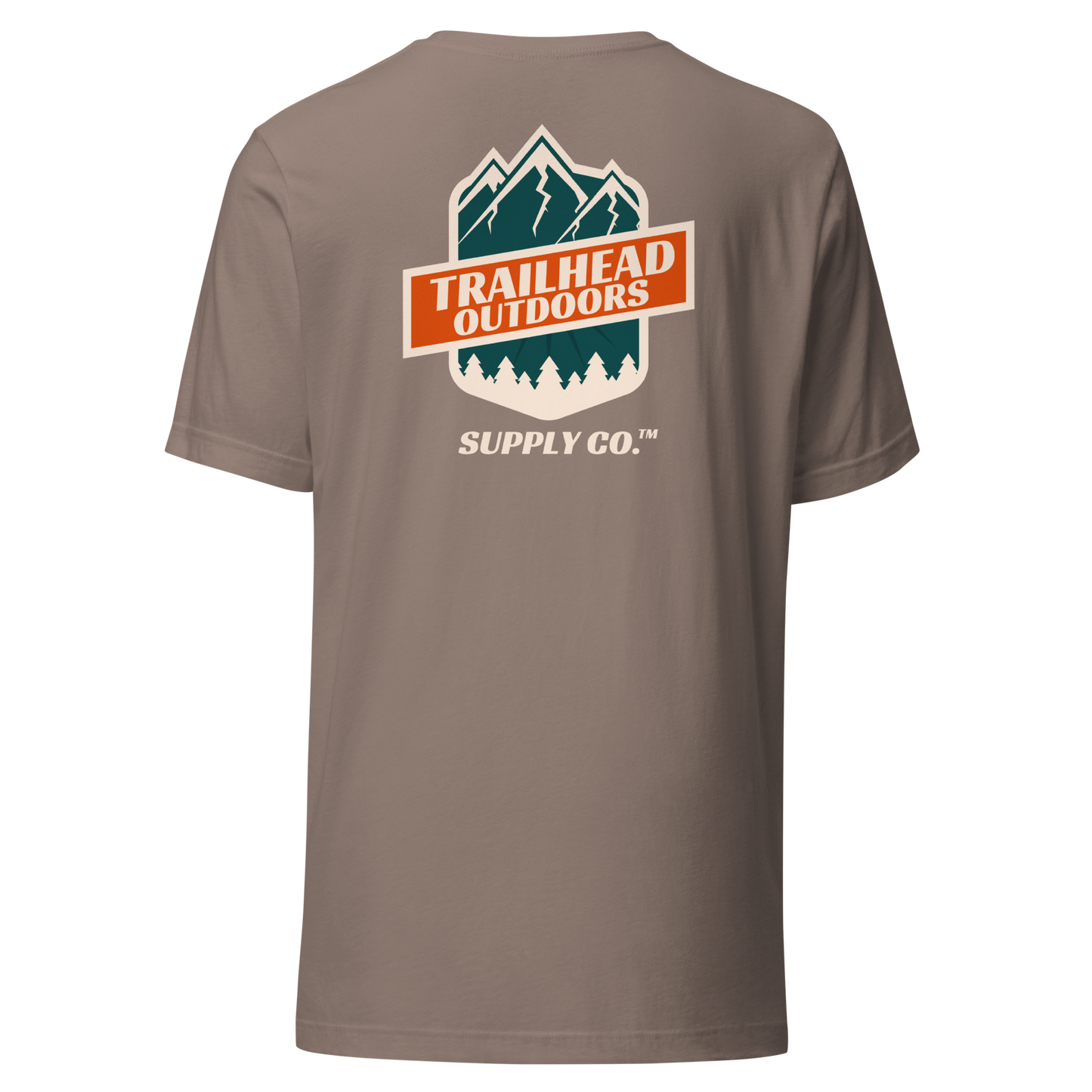 Trailhead Outdoors Supply Co.™ T-Shirt Live Wild Live Free Bella + Canvas 3100 Front/Back