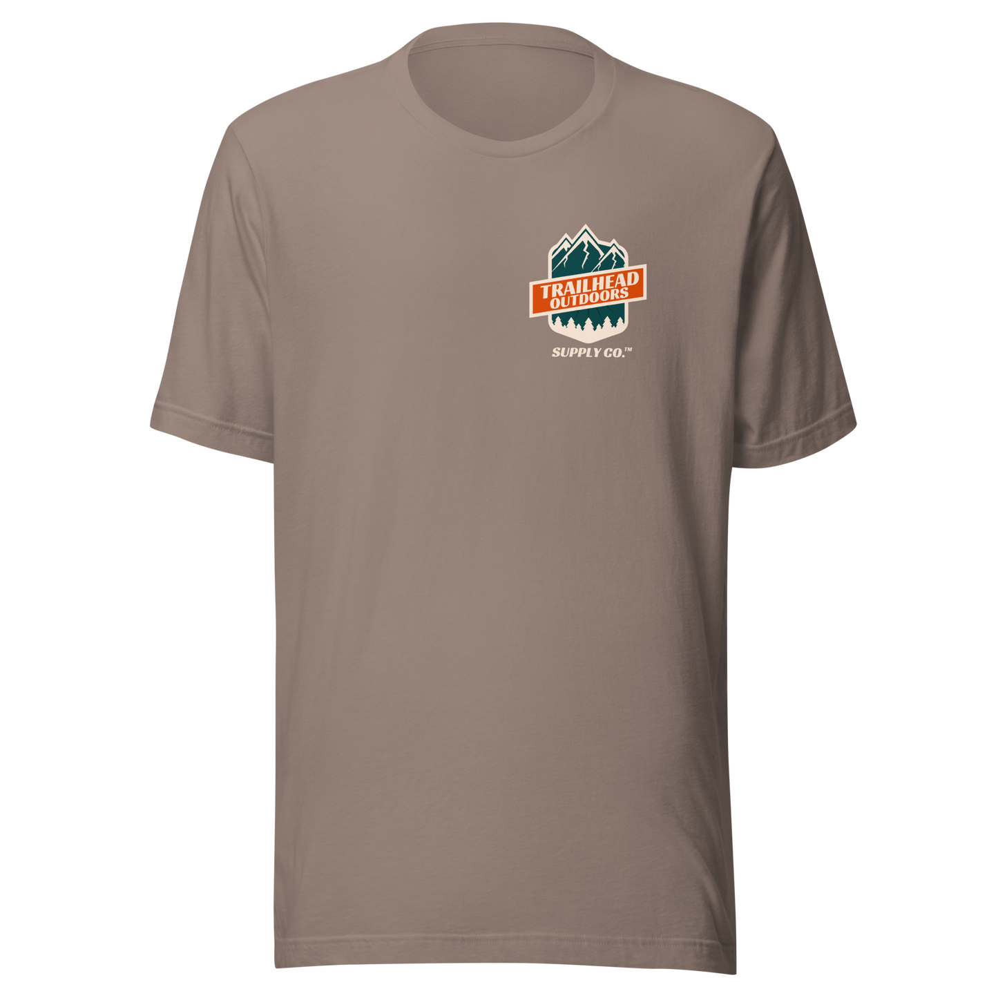 Trailhead Outdoors Supply Co.™ T-Shirt Live Wild Live Free Bella + Canvas 3100 Front/Back