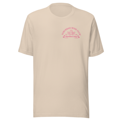 Suburban Wine Club™ T-Shirt | Bella + Canvas 3001