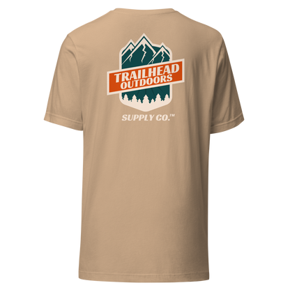 Trailhead Outdoors Supply Co.™ T-Shirt Live Wild Live Free Bella + Canvas 3100 Front/Back