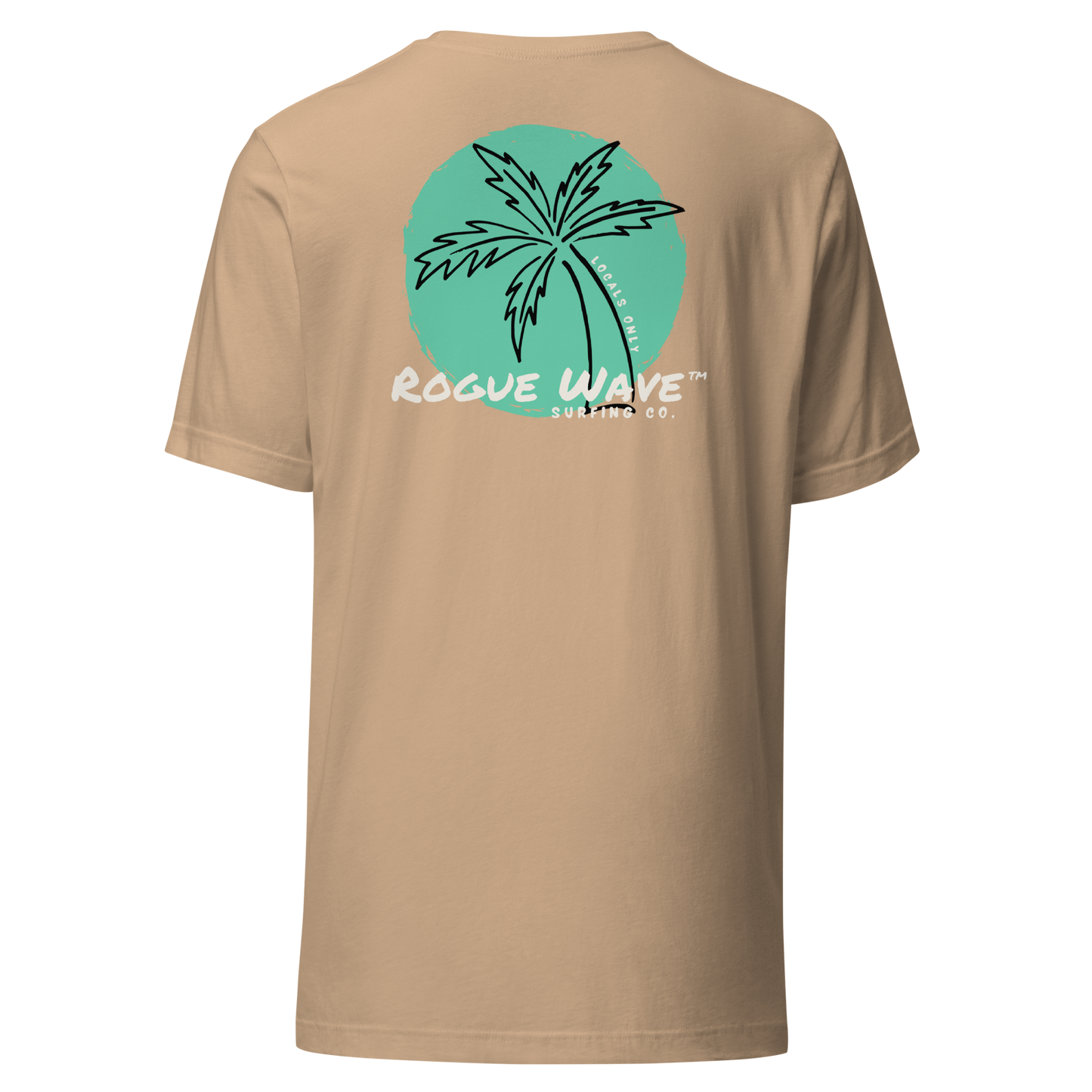 Rogue Wave Surfing Co™ T-shirt - Palm Tree