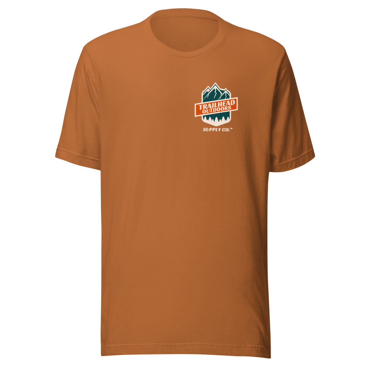 Trailhead Outdoors Supply Co.™ T-Shirt Live Wild Live Free Bella + Canvas 3100 Front/Back