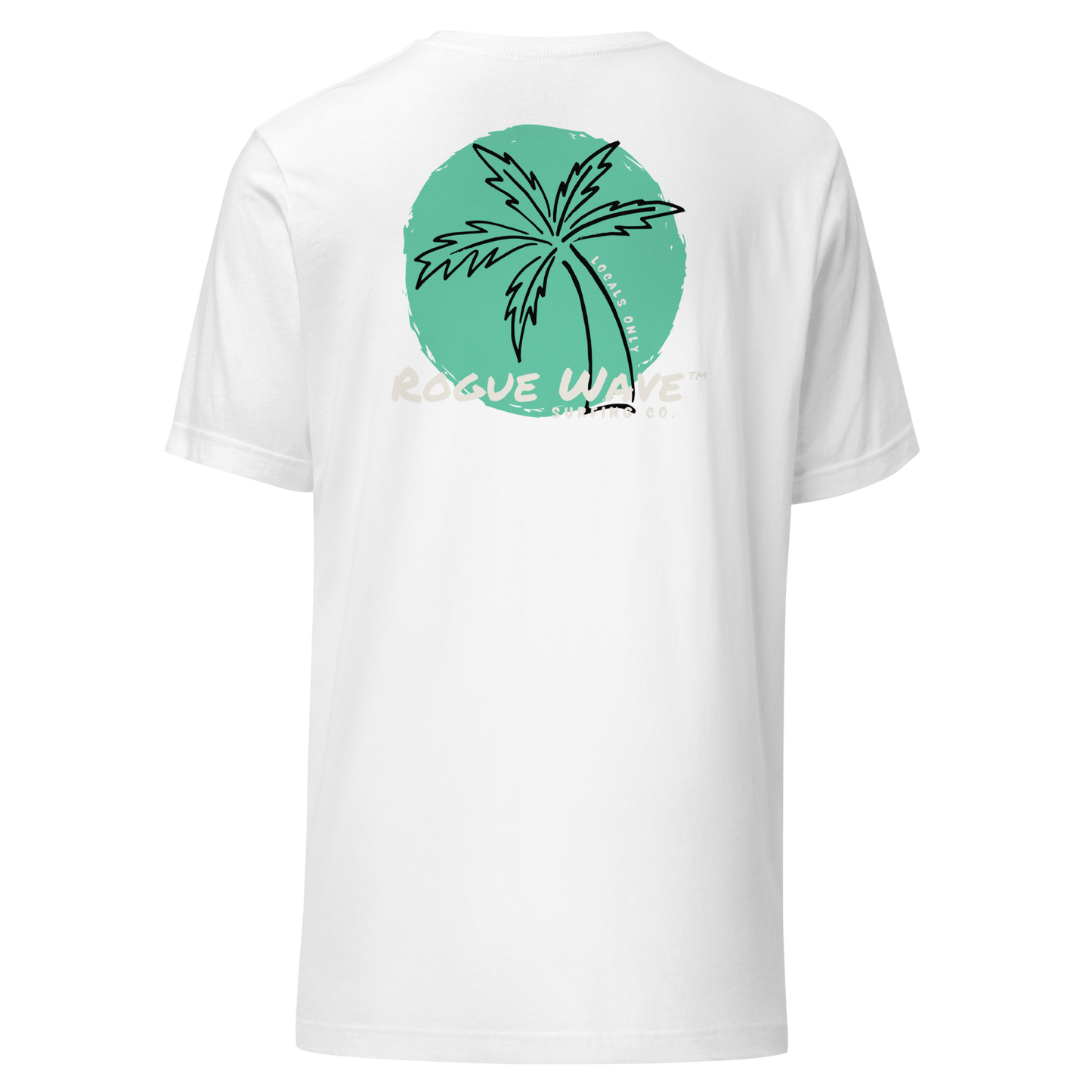 Rogue Wave Surfing Co™ T-shirt - Palm Tree