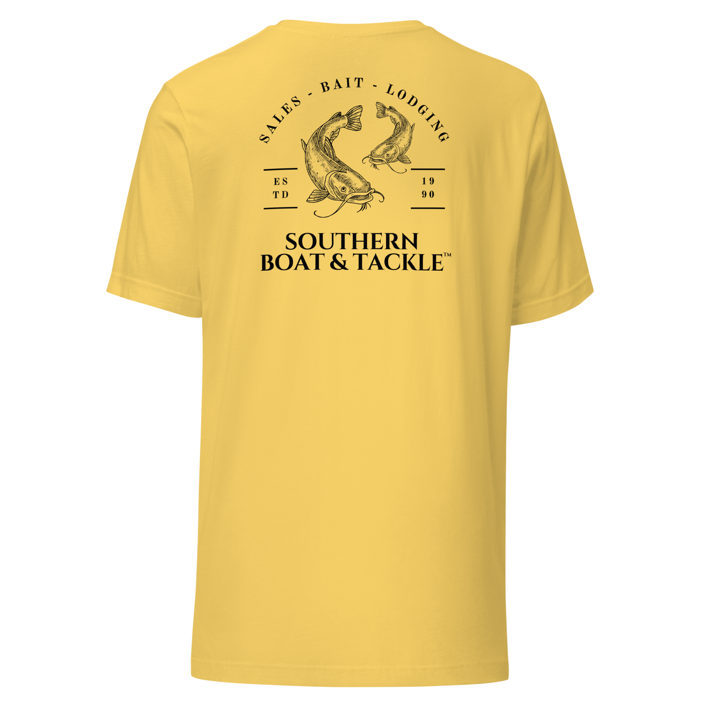 Southern Boat and Tackle - Sales - Bait - Lodging T-Shirt - Fishing - Outdoors - Lifestyle Apparel Brands