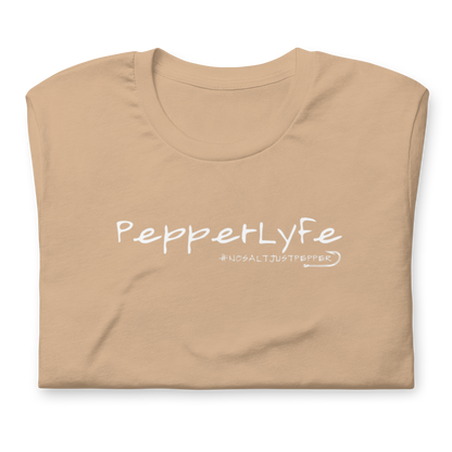 PepperLyfe T-Shirt #nosaltjustpepper - Bella + Canvas